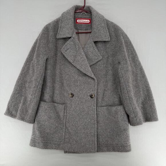 Mackintosh Jackets & Blazers - Vintage Mackintosh New England 100% Wool Peacoat Jacket Womens Size 10 Gray